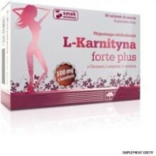 OLIMP L-Karnityna forte plus cherry flavor - 80 lozenges
