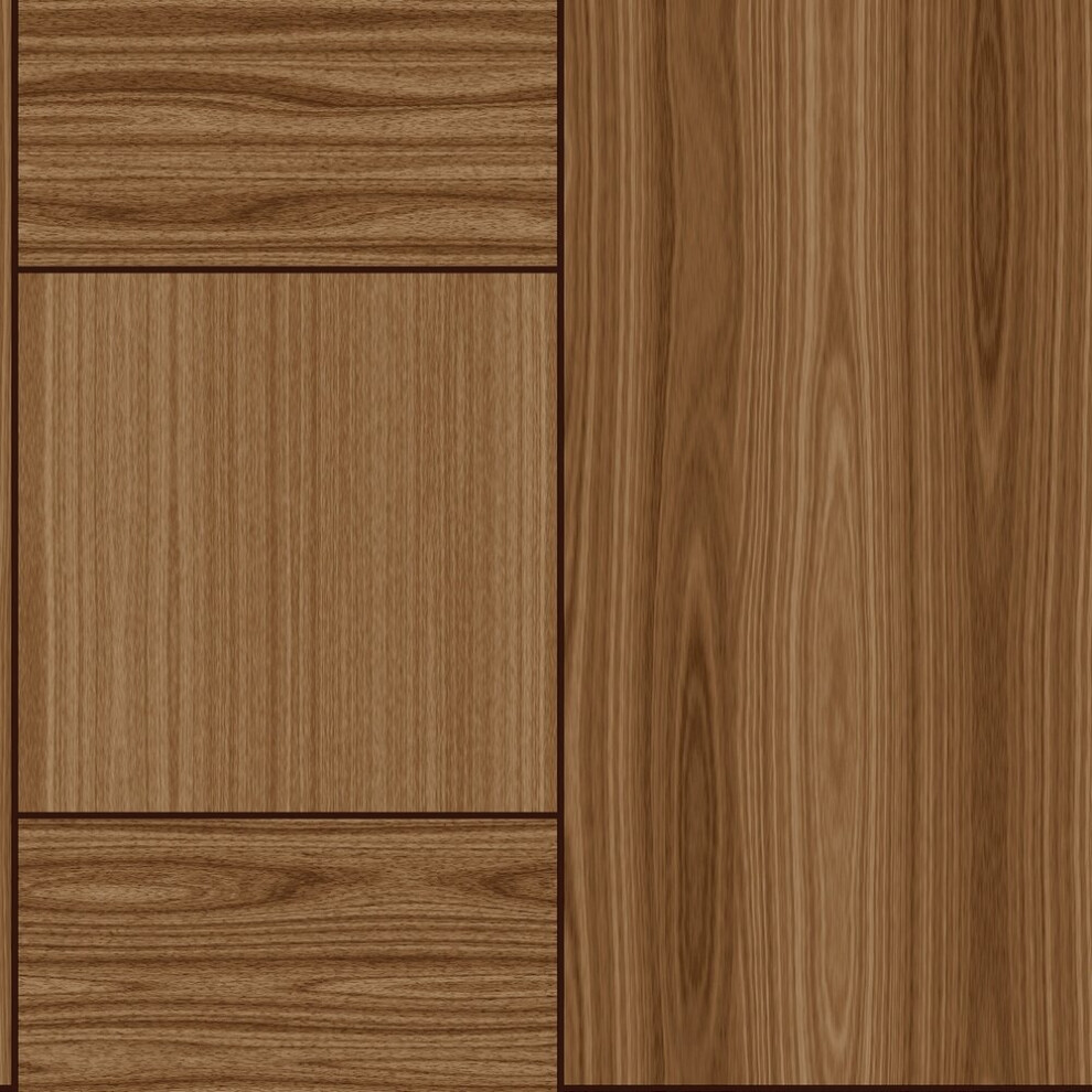Belgravia Wood Panel Dark Oak Brown Wallpaper Luxury Modern Contemporary - Image 3