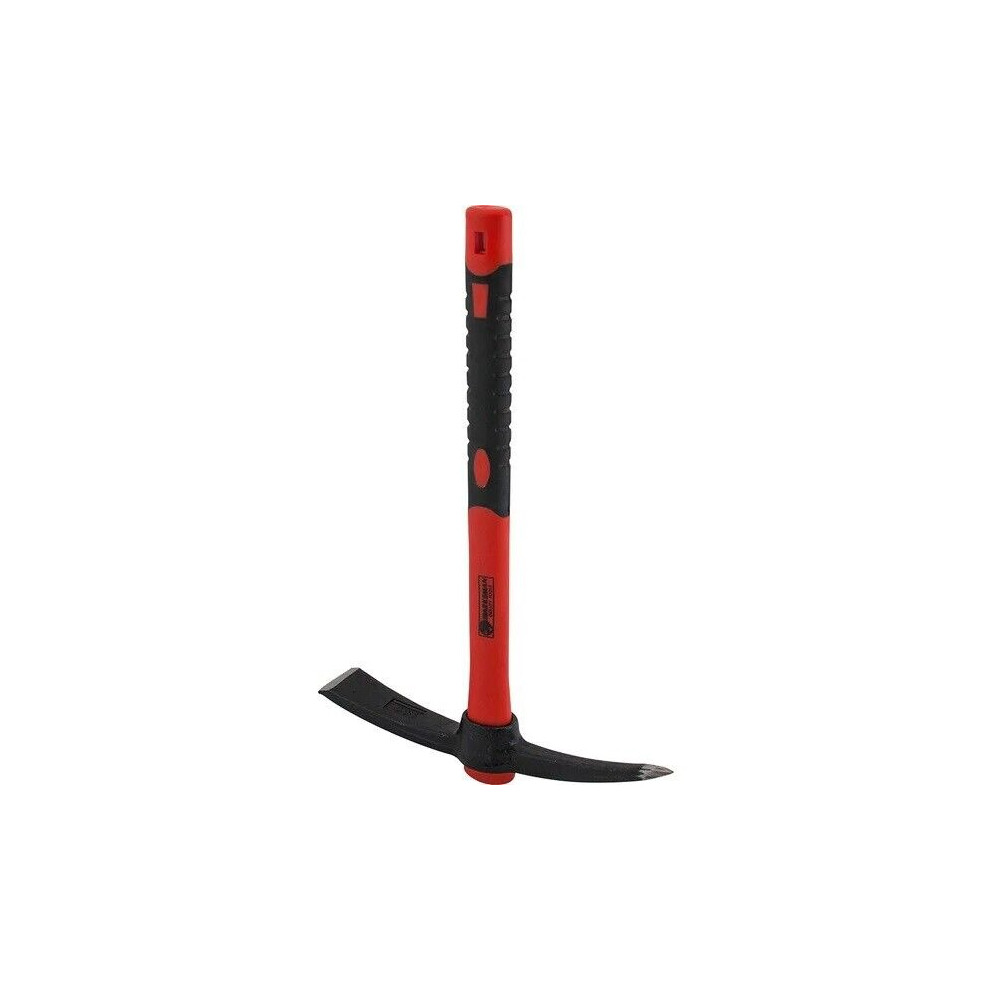 Heavy Duty Mini Mattock Pick Axe Fibreglass Handle Garden Gardening 53003c