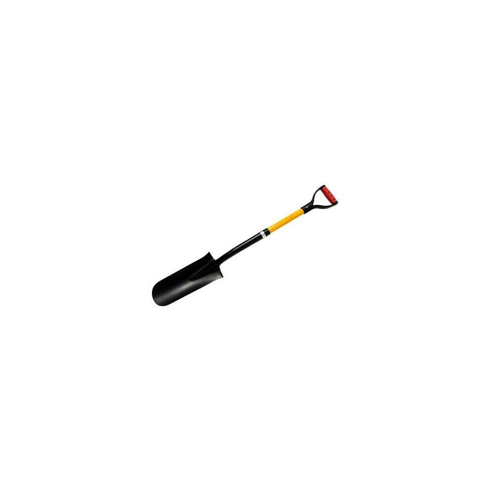 Drainage Drain Spade Fibreglass D Handle Post Hole Trench 1080mm Shovel 1150