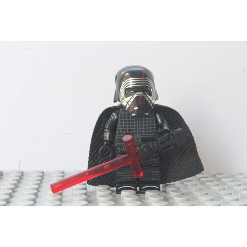 (KYLO REN) Star Wars Hero Fit Lego Mini Figures Construction