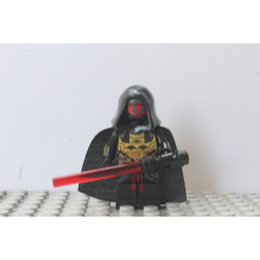 (DARTH REVAN) Star Wars Hero Fit Lego Mini Figures Construction