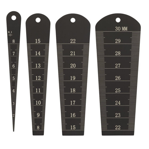 Sealey 1-30mm 4pc Taper Bore Gauge 2
