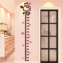 (Hello Kitty) Acrylic height sticker wall 3D Snoopy/Hello Kitty