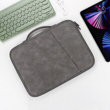 (Grey, 12.9-13" Universal) ipad tablet bag protective case case 12.9 inch/10.8 inch organizer bag handheld liner bag