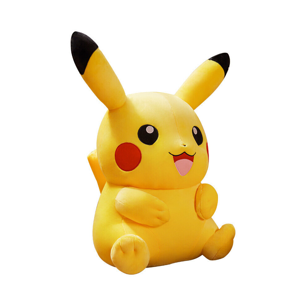 (60CM) Anime POKEMON Pikachu Plush Toy Stuffed Dolls Gift