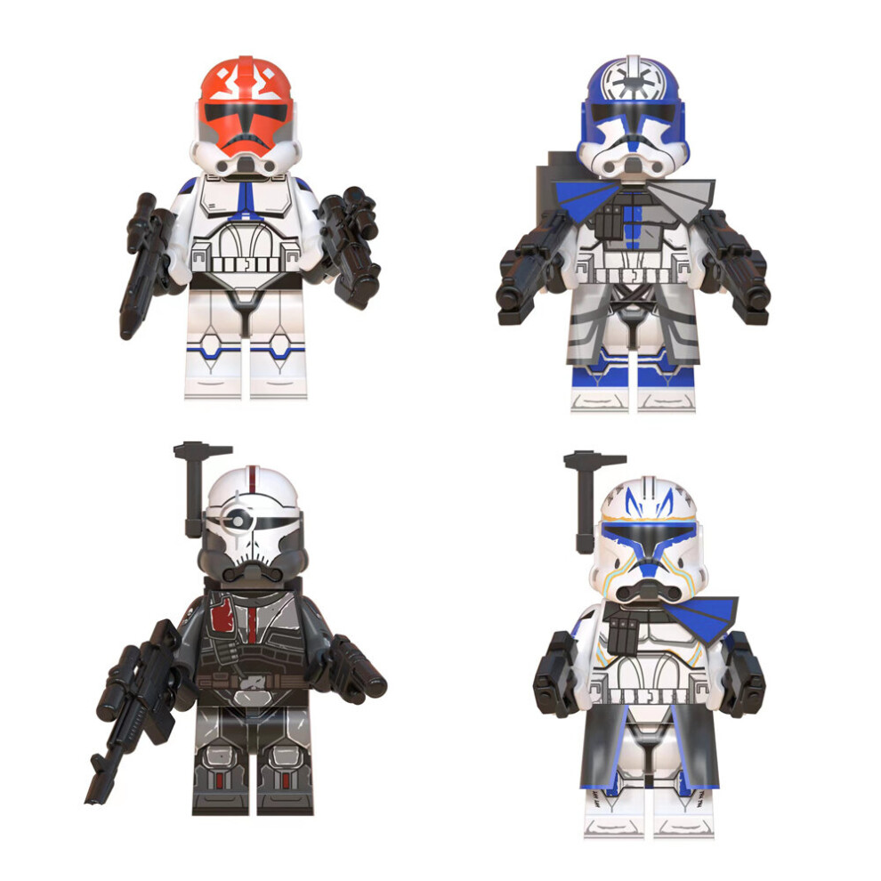 Star Wars Warrior Building Blocks Mini Doll Toys for Lego