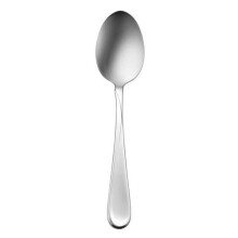 6.75 in. Flight Stainless Steel Extra Weight Oval Bowl Soup & Dessert Spoon  Silver