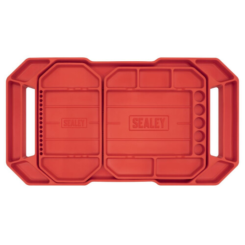 Sealey Flexible Tool Trays Non-Slip - Pack of 3 2