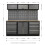 Sealey Superline PRO® 2.0m Storage System - Wood Worktop 2