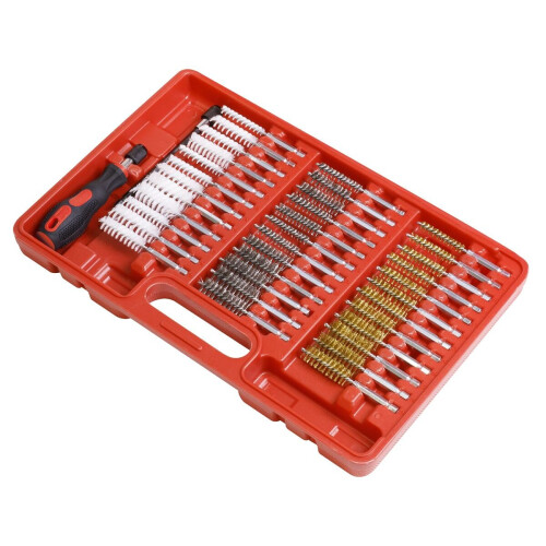 Sealey 38pc Cleaning Brush Set Injector Bore 2