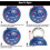 (red, 61*38mm) Rotary combination lock secure against cracking 6