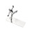 (kicker) Solid metal book stopper kung fu figurine ornament 5