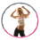 WEIGHTED EXERCISE HULA HOOP GYM QUALITY WEIGHT LOSS RING 3