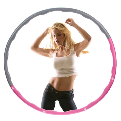 WEIGHTED EXERCISE HULA HOOP GYM QUALITY WEIGHT LOSS RING 2