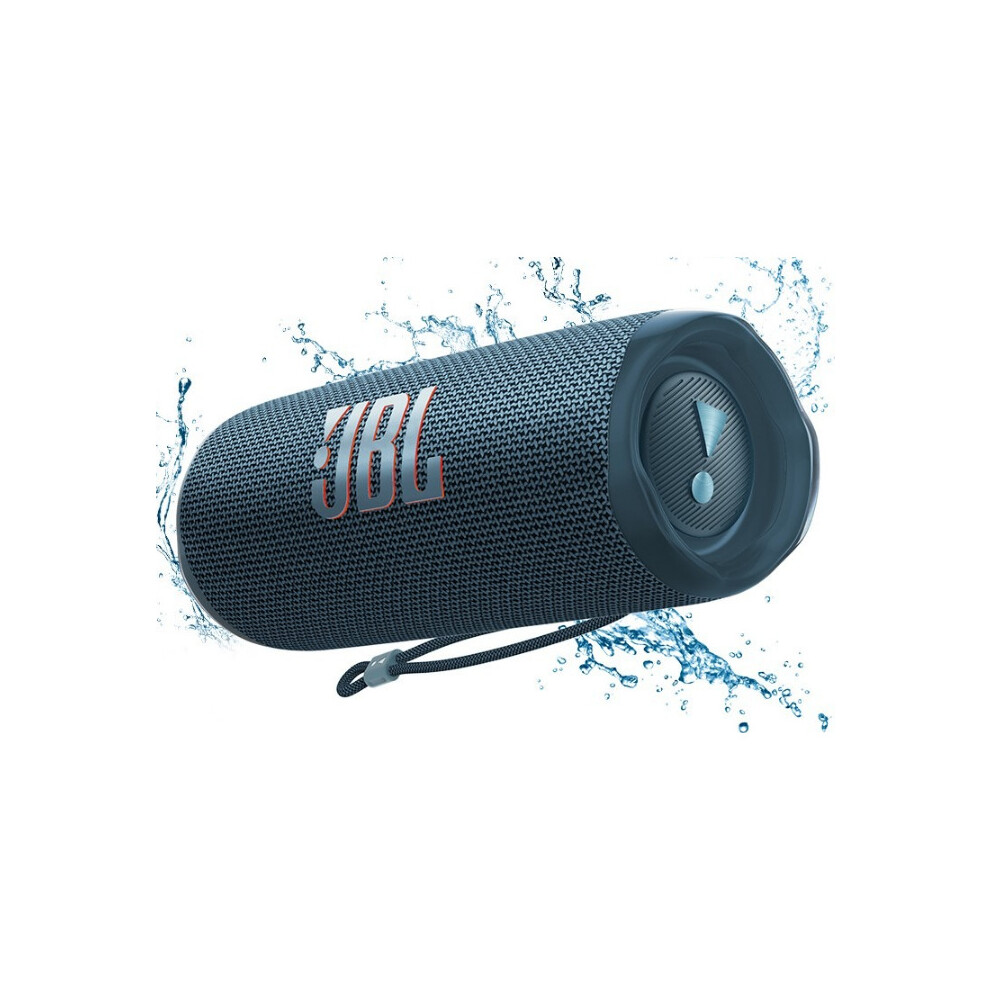 (Blue) JBL Flip 6 Powerful Bluetooth Speaker