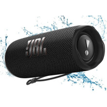 (Black) JBL Flip 6 Powerful Bluetooth Speaker