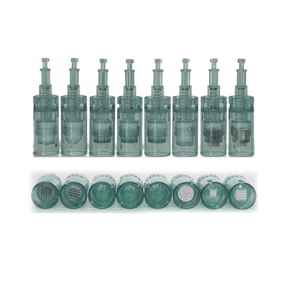 (36 Pins) Dr. Pen M8 Needle Cartridges Electric Derma Pen Bayonet Cartridges 10 PCS 16/36/Nano Tattoo Micro Needles Tip Derma Stamp 