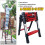 5+6 Telescopic Extension Ladder Aluminum Step Ladders Multi Purpose 1