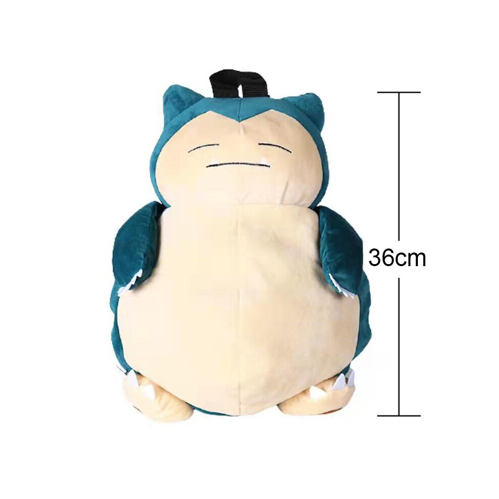 (Snorlax) New PokÃ©mon backpack plush toy children's gift