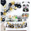 Panda Theme Boy Girl Birthday Decor Balloon Garland Baby Shower Balloon Arch Kit 3