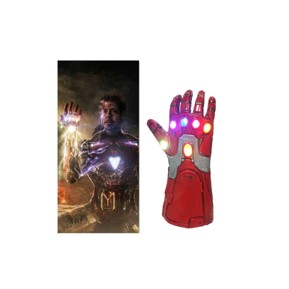 Guorange Kids Iron Man Infinity Gauntlet Gloves With Led Light Right Hand