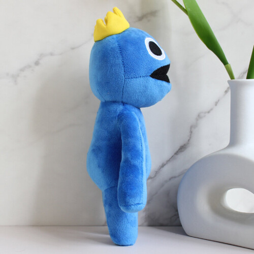 Regenbogen Freunde Plüsch Spielzeug Figur blau Monster Puppe 1