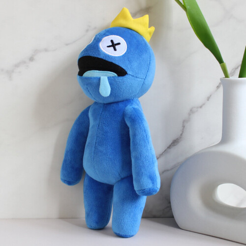 Regenbogen Freunde Plüsch Spielzeug Figur blau Monster Puppe 2