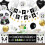 Panda Theme Boy Girl Birthday Decor Balloon Garland Baby Shower Balloon Arch Kit 6