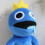 Regenbogen Freunde Plüsch Spielzeug Figur blau Monster Puppe 5