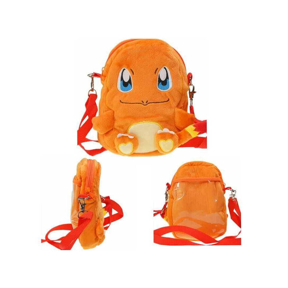 (Charmander) PokÃ©mon Bag Plush Backpack 19CM Children's gifts