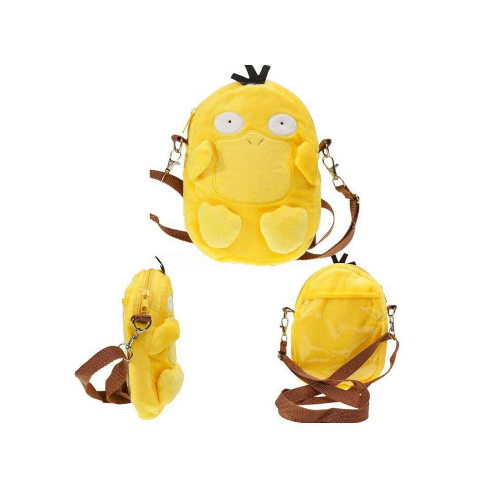 (Psyduck) PokÃ©mon Bag Plush Backpack 19CM Children's gifts