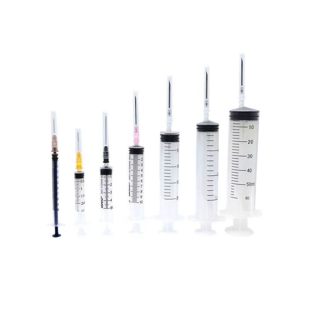(10ml with 0.7 needle) 20x Medical sterility Injection needle tube Syringe needle