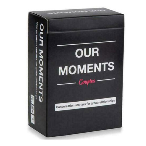Our Moments Cards Couples Board Game Conversation Starters for Great Relationship