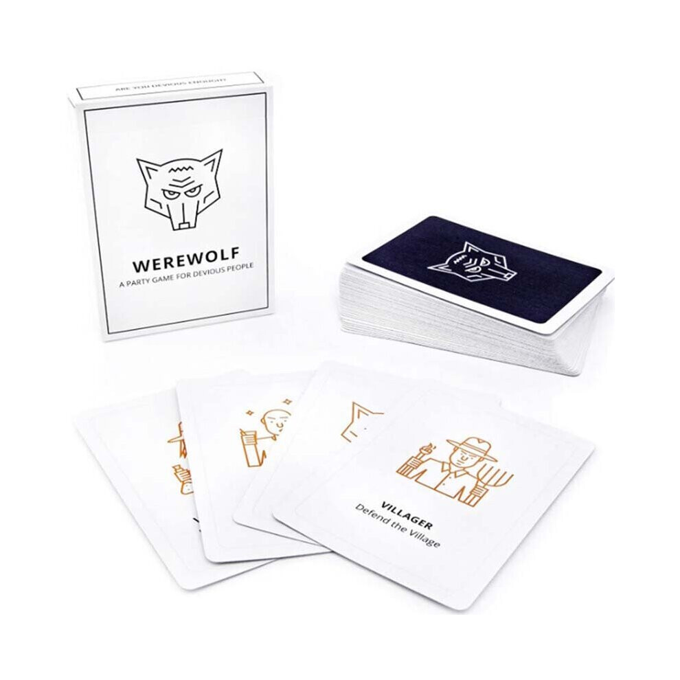 Werewolf Board Game A Party Game for Devious People Family Card Games