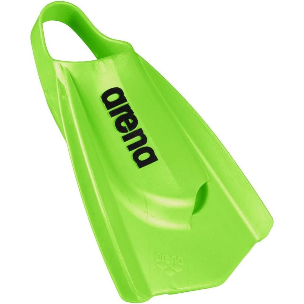 Arena (Acid Lime, 42-43) Powerfin Pro Flippers Underwater Swimming Fins Leg Kick Training Acid Lime