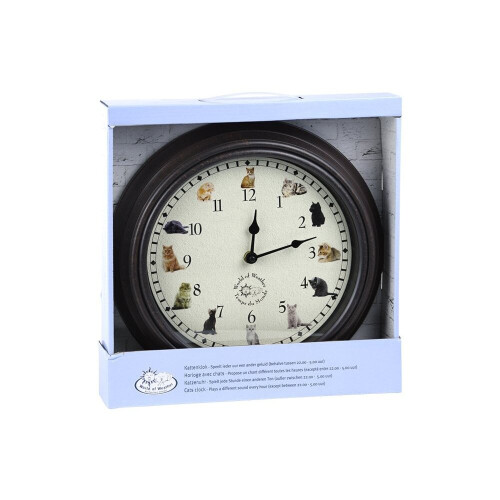 Cat Sounds Clock 2