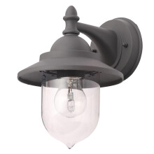 (Anthracite) Litecraft Bacup Outdoor Wall Light Lantern