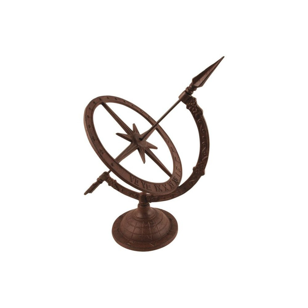 Fallen Fruits Cast Iron Sundial, Small
