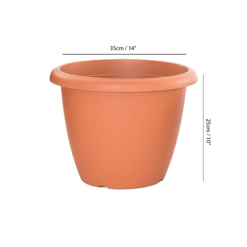 (Large - 45cm) Eco Pot- 45cm - Terracotta 1