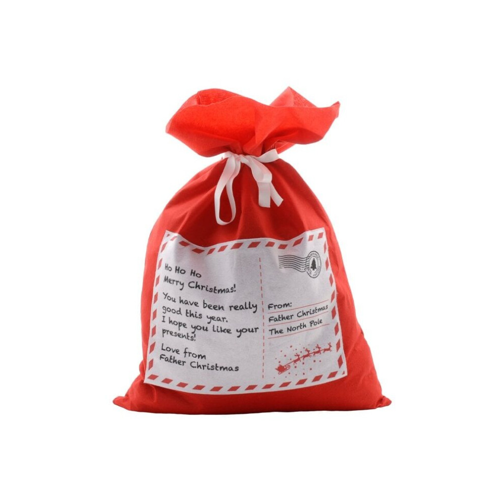Festive Letter To Santa Sack