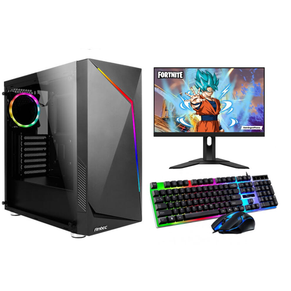 FCS ULTRA Gaming PC Bundle Intel Core i5 8GB 240SSD Windows 10 GT 730