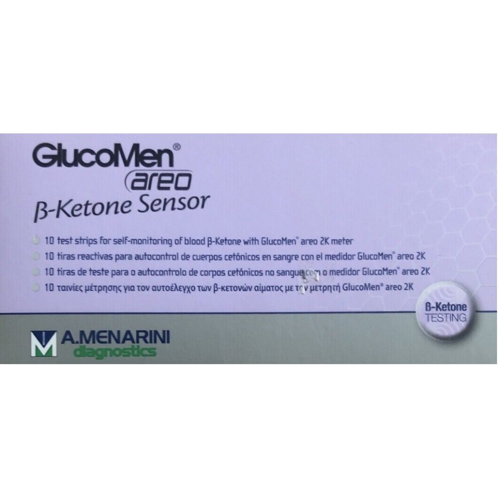 Glucomen Areo B Ketone Sensor 10 Strips