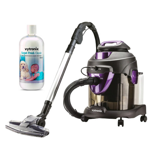 Vytronix WSH60 4-in-1 Wet & Dry Vacuum Carpet Cleaner Blower Function