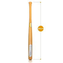 (33 INCHES BAT) Heavy Duty Wooden Baseball Rounders Lightweight Softball Bat 29"/33"