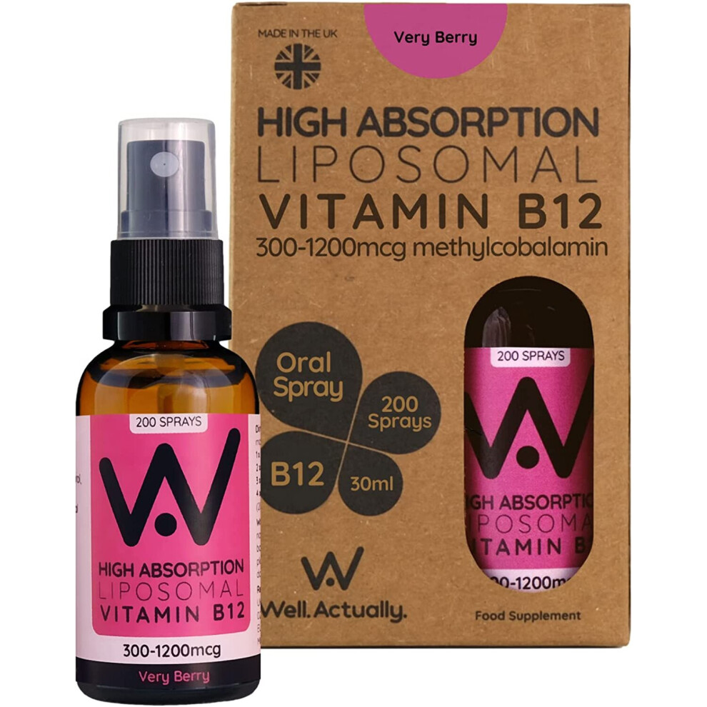 Well.actually. Vitamin B12 Methycobalamin 25Ml