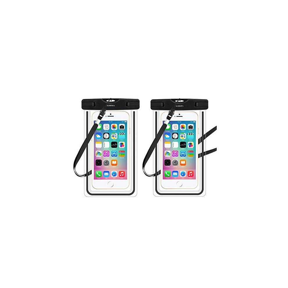 Aldhofa Waterproof Phone Pouch, Ipx8 Waterproof Case For Iphone 12//12 Mini/11 Pro/11/Se/Xr/X/8/7/6S, Samsung A50/A40/S9/S8/S7, Snowproof Dirtproof 661066476569
