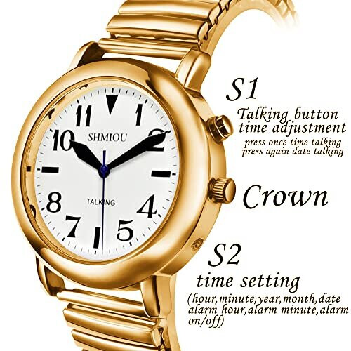 Ladies talking best sale watch for blind