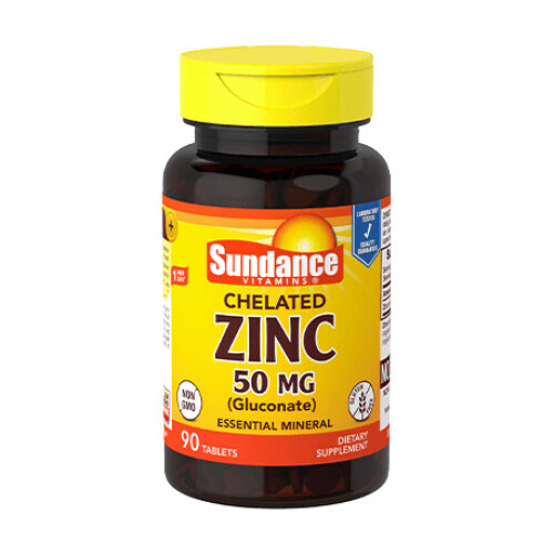 Sundance Vitamins, Χελωδοποιημένο Σίδηρο Γλουκονάτη, 50 mg, 90 Τάμπλες
