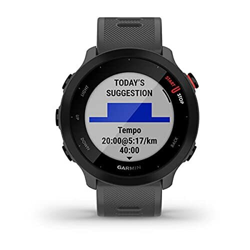 Garmin Sport smartwatch - GARMIN - Forerunner 55 - Monterra Grey (Grijs) 1